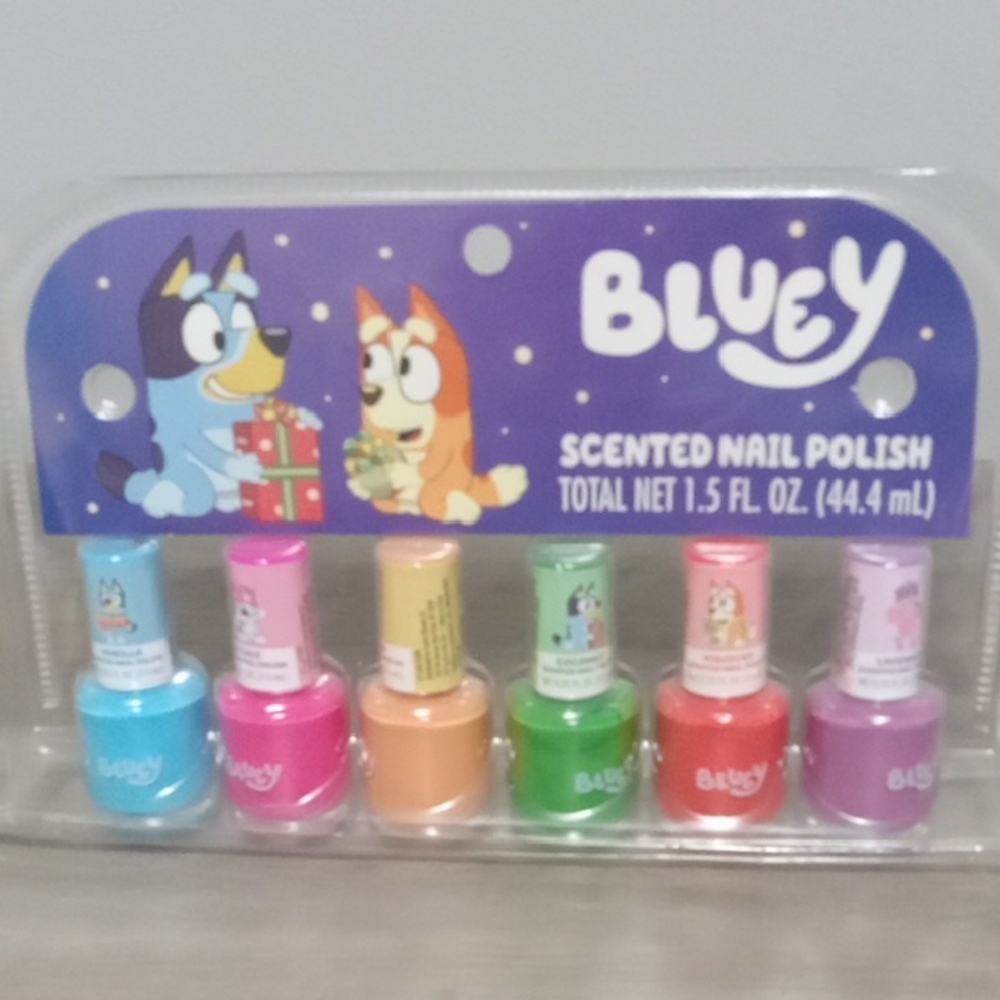 Bluey Scented Nail Polish Set Of 6